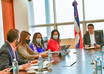 David Collado con reunión de trabajo