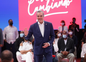 Luis Abinader en discurso de 90 días