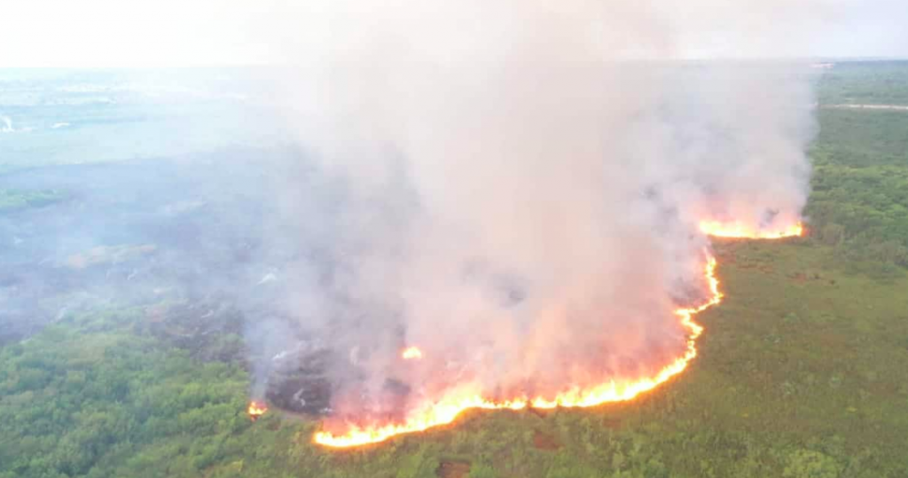 Incendio en Cap Cana