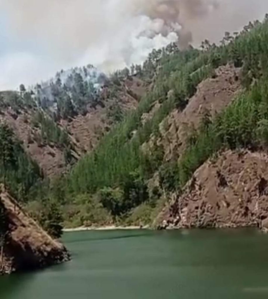 Incedio de Cañón del río Blanco