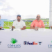 Corales Puntacana Championship, evento que promueve el turismo deportivo 25 John Norris, Hiram Silfa, Manuel Sajour y Chad Ramey en la rueda de prensa de presentación del Corales Puntacana Championship