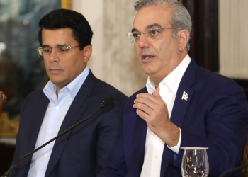 David Collado y Luis Abinader