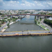 ¿Cuántos costará el nuevo puente que sustituirá al flotante en el río Ozama? 21 Puente flotante